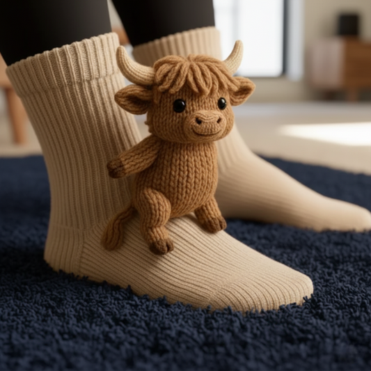 Tozzle Socks – Say Goodbye to Cold Feet, Stay Cosy All Day – One Size Fits Most (Unisex)