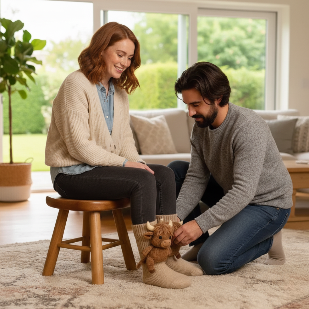 Snuggli Socks – Say Goodbye to Cold Feet, Stay Cosy All Day – One Size Fits Most (Unisex)