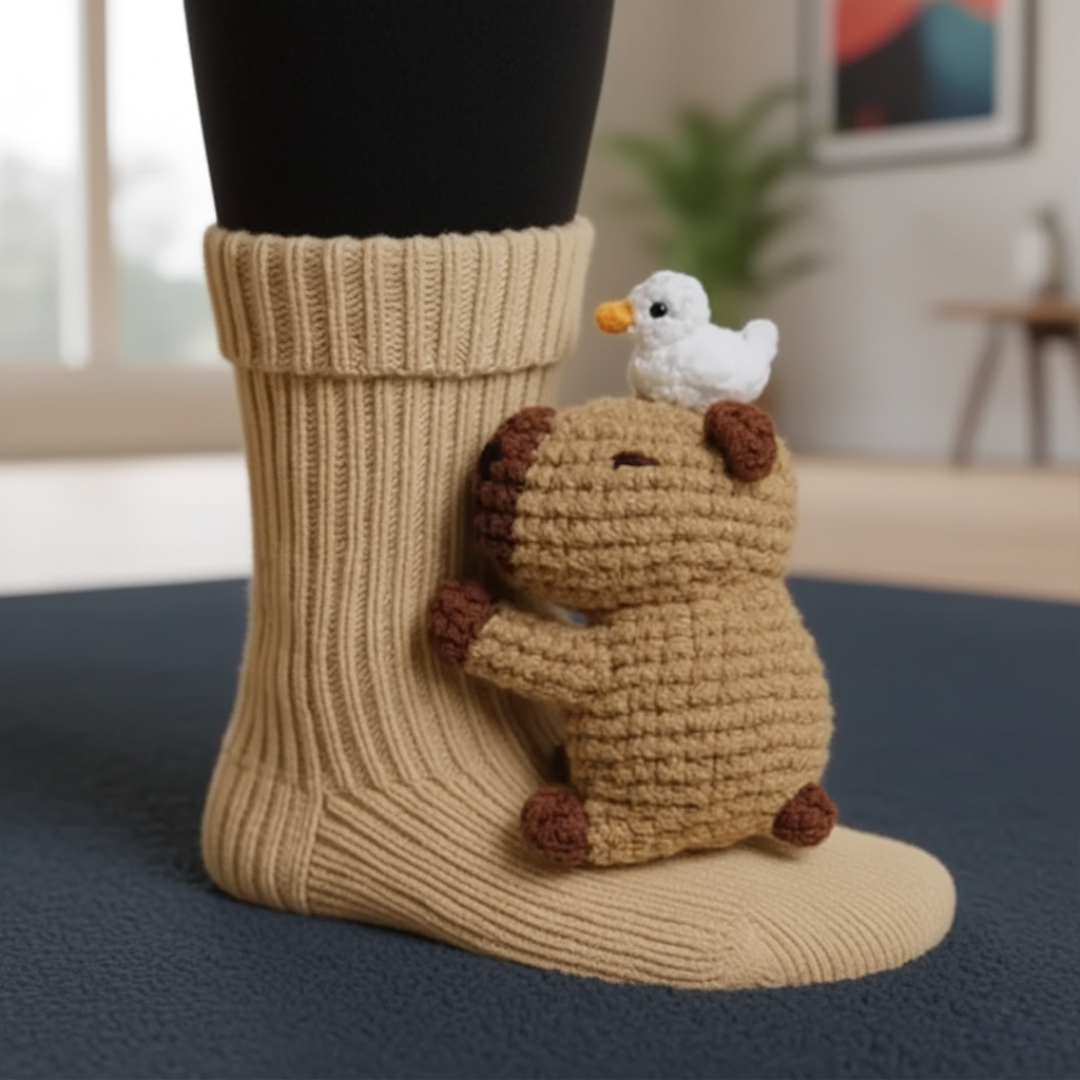 Tozzle Socks – Say Goodbye to Cold Feet, Stay Cosy All Day – One Size Fits Most (Unisex)