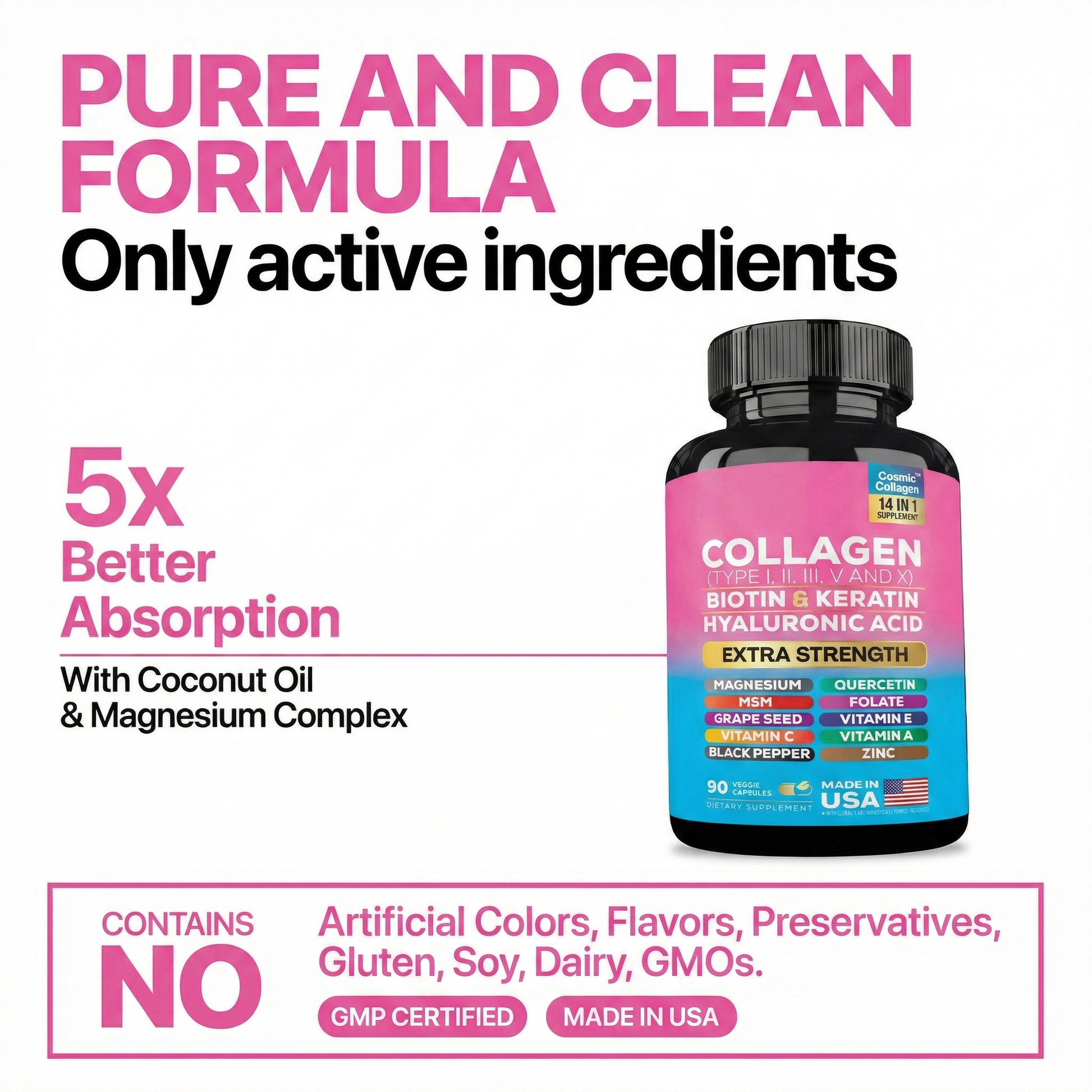Noadditive - 14-in-1 Collagen Complex
