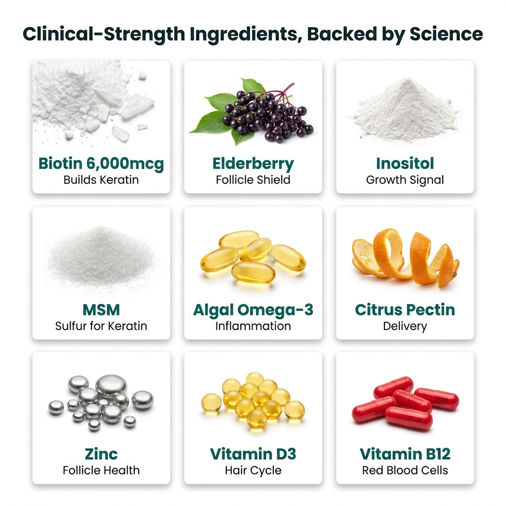 Zenpilo for Men — Ingredients Grid (9 ingredients)