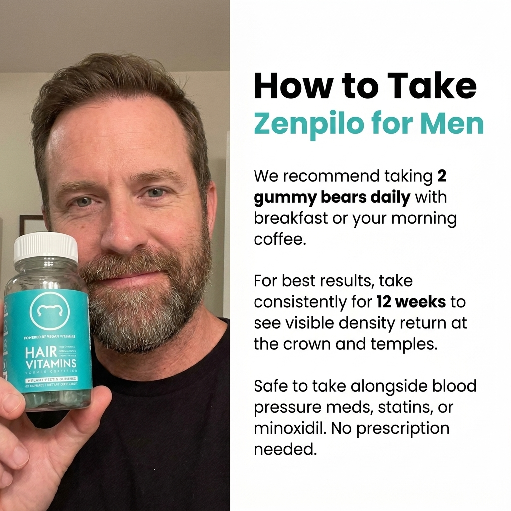 Zenpilo for Men — How to Take instructions