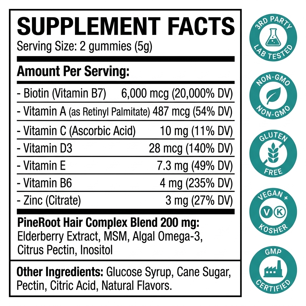 Zenpilo for Men — Supplement Facts + Trust Badges