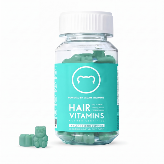 Zenpilo Hair Vitamins for Men - Teal Gummy Bottle